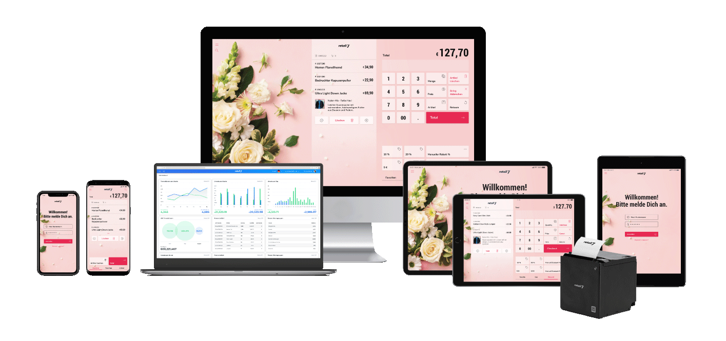 Floristik Kassensystem | Dein Design von retail7 für Dich